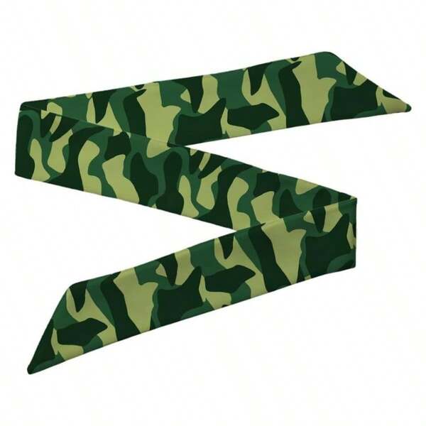 Camouflage Handbag Scarf Come Neckerchief Camouflage Purse Handle Scarves Come Necktie NSF01