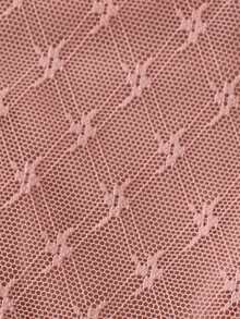 4 Stücke Damen Unterhosen mit mittlerer Taille, Spitze Patchwork, glatt und sexy mit dekorativen Verzierungen, weich & bequem, Damen Unterwäsche aus Nylon-Mischgewebe