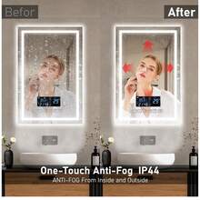 Bathroom Mirrors - White - View 5