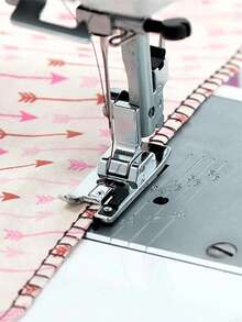 Perfect Edging Presser Foot Set - Fits All Low Shank Sewing Machines Like Janome, Brother, Babylock, Euro-Pro, Simplicity, White, | DIY Handmade Christmas Holiday Gift - Multicolor - View 6