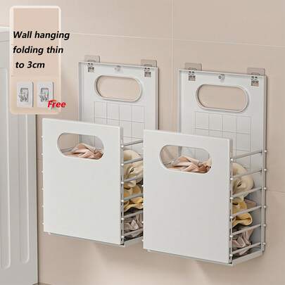 Wäschekorb für das Badezimmer, Haushaltswäscheaufbewahrungskorb, faltbarer Schmutzwäschekorb