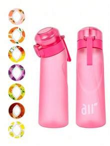 1PC Flavored Water Bottle, Bottle Starter Set, Drinking Bottle With One Random Flavoured Pods Suitable For Gyms, Schools, Flavored Water Bottle