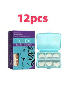 12sets Of Corrective Ear Braces To Improve The Shape Of Small Ears, Waterproof Ear Stickers, A Must-Have In Summer, Easy To Carry And Simple To Use.