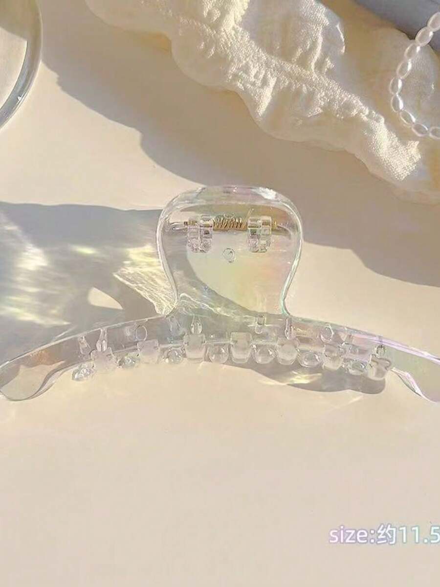 Hair Clip, Hair Clip, Pearl Hair Accessory, School Supplies, College - 透明線 - 查看 1
