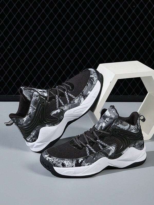 Zapatillas deportivas/de baloncesto para mujer, de malla transpirable, ligeras y de suela blanda