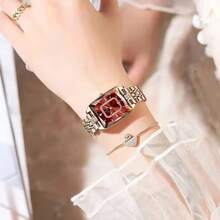 POEDAGAR Luxury Watch For Woman Waterproof Calendar High Quality Ladies Watch Stainless Steel Fashionable Women's Clothing Jewelry Accessories Elegant+Box Japan Imported Quartz Movement Birthday Gift Mom Wife Friends Lovers Souvenirs Back To School Essentials - 彩色 - 查看 5