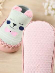 1 Pair 0-3 Years Old Cartoon Anti-Slip Baby Ankle Socks