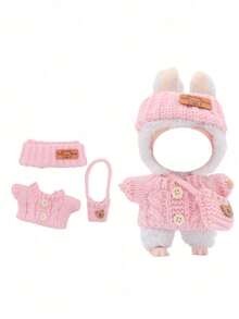 1 set de vêtements (sans poupée) adapté aux vêtements/accessoires de poupée de 17 cm, pour poupée LABUBU, poupée, vêtements de poupée