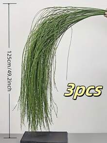 1/3pcs Oversized Chinese-Style Green Willow Artificial Hanging Decor - Durable Plastic Foliage For Wedding, Garden, Yard, Home & Outdoor Party Decorations - No Electricity Needed,Christmas Year-Round Festive Ambiance, Outdoor Decorations, Garden Enhancement, Elegant Ambiance, Easy Installation, Wedding Decorations, Traditional Ornament Decorative Vines Fall Decor Artificial Decorative Plants