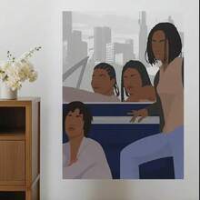 1 幅帆布海报 经典电影海报 90 年代海报 嘻哈海报 墙面装饰 房间装饰 墙面装饰 墙面艺术 无框 - 2 - 查看 7