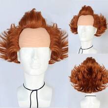 Synthetic Hair Bald Wigs - Party Horror Clown Joker Devil Wig & Old Man With Beard Grandpa Wig & Monk/Wizard Wig & Thick Bald Skin Head Hairless Fake Skull Wig & Short Curly Funny Holiday Cosplay Wig, Christmas Disco Rocker Ghost Evil Scary Killer Costume Hairpieces, Movie Character Fake Hair, Creepy Masquerade Balls, Birthday Celebration Decor/Props