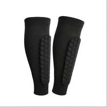 2pcs Soccer Shin Guard Shin Pad For Youth Adult, Calf Compression Sleeve With Honeycomb Pad, Support Protector For Shin Splint Baseball Boxing Kickboxing MTB - Multicolor - View 11