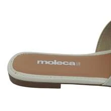 Moleca Women's Napa Turim Flip Flops With Soft Touch Beach - White Off - View 6