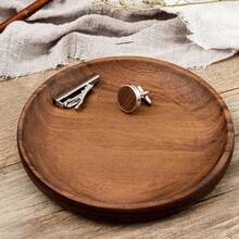 Uma Bandeja de Madeira, Bandeja de Madeira Amada, Bandeja de Vaidade de Banheiro Pequena, Bandeja de Pia, Bandeja de Decoração de Vaidade de Cozinha, Suporte de Sabonete - Bandeja de Madeira de Alta Qualidade para Banheiro, Cozinha, Bancada, Caixa de Descarga do Vaso Sanitário