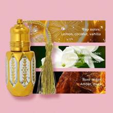 FLATPEA 1 Pc 10ml Arabian Essential Oil Roller Perfume, Suitable For Daily Use And Dates, Ideal Gift For Him/Her