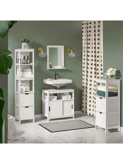 SoBuy Bathroom Spiegel FRG129 SG view 8