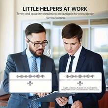 Bluetooth Translation Headset 144 Language AI Voice Translation Real-Time Three-In-One OWS Translation Device, With Wireless, Rechargeable Battery And USB Charging, Suitable For Real-Time Translation Headsets For Work, Travel, Business And Study - Nhiều màu - Xem 7