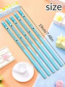 10 支定制雕刻文字铅笔、返校用品、个性化铅笔、定制铅笔个性化批量、可定制雕刻铅笔、19 厘米/7.5 英寸、5 种颜色：绿色/蓝色/黄色/紫色/白色、可擦除铅笔、带橡皮擦的素描铅笔、5 美元以下的便宜货、有趣的笔 - 彩色 - 查看 7