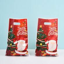 10 Stück/30 Stück/60 Stück Weihnachtsthemen Gastgeschenke Fröhliche Weihnachten Party Überraschungs-Süßigkeitentüten Dekorationen Geschenktüten