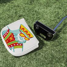 扑克牌 JQK 高尔夫球杆推杆套 高尔夫球杆头套 高尔夫球杆配件 高尔夫用品 限量版 - 白色 - 查看 4