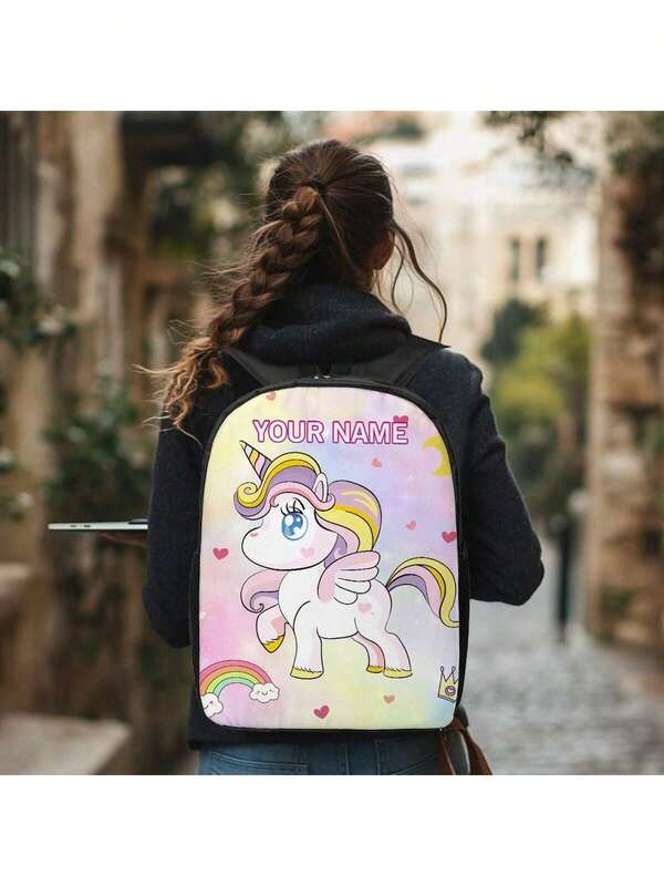 1pc Custom Backpack With Photos Backpacks Travel Rucksack Personalized Backpack For Man