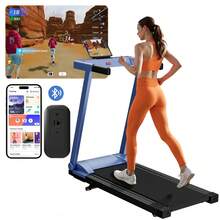 4-In-1 Treadmills For Home With Incline And Handles, Folding Treadmill Running Machine For Small Spaces 300 LB 3.0 HP 7.5 MPH Foldable Treadmill With Smart APP - Xem 1
