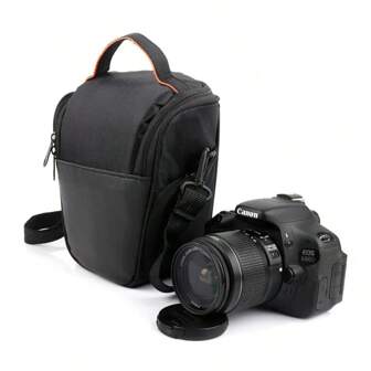 Bolso de hombro para cámara réflex digital, bolso para equipo de fotografía de objetivo único micro, adecuado para Nikon, Canon, Nikon, D3100, D3200, D3100, D7100