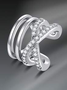 CIZME 1PC Silver Ear Cuff Earrings For Women,Ear Cuff Non Piercing Cartilage Clip Cuff Earrings Fake Earrings,Ear Cuffs For Women Non Piercing Silver Cuff Earrings, Clip On Cartilage Wrap Earring Adjustable Earrings Set, Hypoallergenic Fake Earrings,Clip On Cartilage Earrings For Sensitive Ears,Silver Ear Wrap Earrings For Helix Cartilage - Silver - View 36