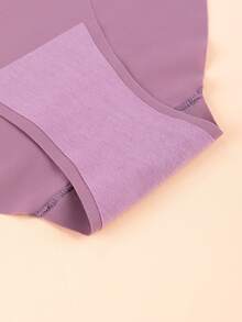 8pcs/Pack Multi-Color Women's Briefs | Soft & Skin-Friendly, Invisible & Stress-Free For Daily Wear - Multicolor - View 10