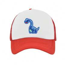 1 Stück Cartoon Muster Mesh Baseball Kappe, modisch und vielseitig, unisex