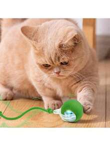 1 Pieza Pelota interactiva inteligente, juguetes para amantes de los perros y mamás de perros, juguetes para amantes de los gatos y mamás de gatos, pelota automática inteligente de 360° que se mueve por sí sola, para entretenimiento de mascotas, suministros y regalos para amantes de perros/gatos y mamás de perros/gatos, viene con una cuerda y una pelota de saltar