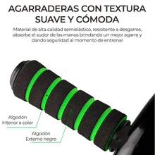 Rueda de ejercicio para abdominales - Negro - Ver 5