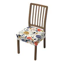 1/2/4/6pcs Printed Stretch Removable & Washable Dining Chair Seat Covers Room Decor Home Decor