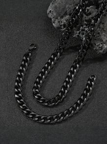 时尚黑色 - 链条和手链套装 - 时尚珠宝 - Forward Individuals - 黑色 - 查看 12