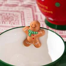 1 个圣诞马克杯，卡通姜饼人圣诞老人马克杯，容量大，非常适合圣诞节使用，完美的圣诞礼物。 - 彩色 - 查看 9