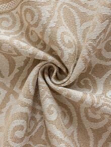 1pc Water-Resistant Rectangular Tablecloth, Fashionable Nordic Style, Suitable For Dining Table, Living Room, Home Decor, Holiday Gift & Party Decoration, Multiple Sizes Available - Multicolor - View 5