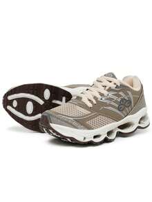 Evoltenn Stylish, Lightweight And Durable Boys' Tennis Shoes Enjoy - Màu be - Xem 4