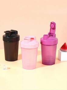 1pc 1oz Shaker Cup, Protein Powder Shaker Bottle, Loose Protein Drink And Pre-Workout Shaker, Dishwasher - Multicolor - View 9