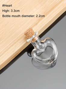 DIY Shaped Mini Glass Bottles, Wishing Bottles, Perfume Bottles, Phone Pendant Accessories