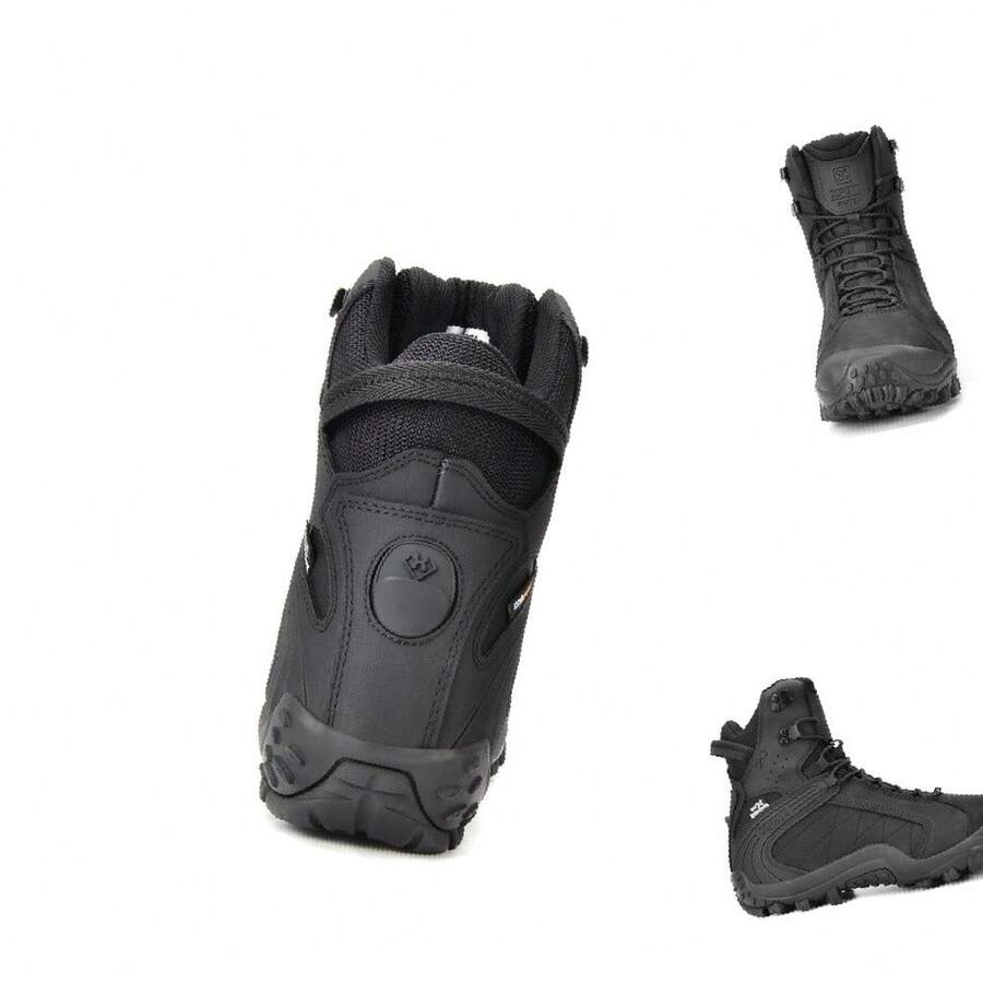 Women's 8-Inch Nubuck Leather Upper Lace-Up Raptor Tactical Boots With Rubber Sole - Multicolor - View 1
