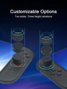 6-In-1 Silicone Joystick Caps For Nintendo Switch 2 Controller, Anti-Slip, Anti-Scratch, Sweat-Proof, Enhanced Gameplay Experience