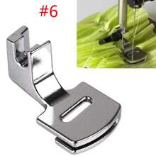 1/6/11pcs Modern Iron Alloy Household Sewing Machine Presser Foot Set, Zigzag, Straight Stitch, Roller, Sewing Machine Presser Foot Attachments, Suitable For Singer, Brother, Janome And Other Low Shank Adapters