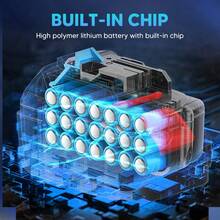 Lavadora de alta presión para puertas, máximo 60 bares 150W, boquilla de seis centésimas, 2 baterías de 24V 7500500mAh, para limpiar suelos en soportes de automóviles