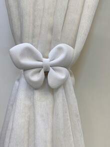 Schleifen-förmige Vorhangclips, rosa Vorhangclips, dekorative Vorhangseile, Vorhangclips, einfach und süß, moderner minimalistischer Stil Vorhangclips, geeignet für Vorhangaufbewahrung