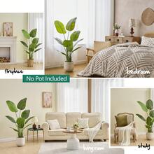 5FT Bird Of Paradise Artificial Plant Decor - Faux Plant Indoor Tall Fake Tree Artificial For Home Living Room Bedroom Office Live Streams Corner Decor Modern Greenery Artificial Tree