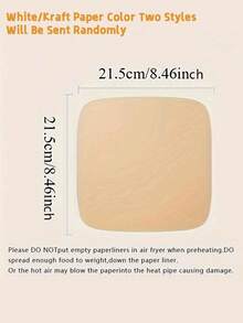 50/100 buc coli de hârtie pergament pre-tăiate, pergament de copt antiaderent, hârtie de copt pentru fursecuri, pentru cuptor, grătar, friteuză cu aer, gătit la abur, pâine, tort, fursecuri, carne, pizza, foi de hârtie antiaderente, căptușeli pentru tort acoperite cu ulei pentru friteuză cu aer, tigaie pentru gătit la abur înapoi la școală