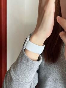 6 件/套男女时尚柔软硅胶运动表带舒适可调节防水腕带,适用于 表带 38/40/41/42/44/45/46/49 毫米,适用于 Series Ultra/SE/11/10/9/8/7/6/5/4/3/2/1,智能手表配件 - 6個顏色 - 查看 6