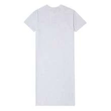 MLB Women's Basic Maxi Long Dress, Comfortable Casual Dress - Light Heather Gray - View 2