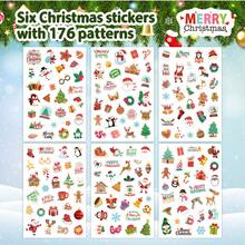 26-Piece Christmas Card Set - 12 Folded Cards (10x15cm) + 12 Red Envelopes + 2 Stickers,12 Unique Christmas Designs (Santa, Gingerbread, Boots, Snowmen & More), Cute Cartoon Greeting Cards For Festive Holidays, Birthday Gifts, Thank-You Notes & Party Invitations, Heartwarming Gifts For Family & Friends ,Perfect Winter Holiday Decor & Personalized Wishes - Multicolor - View 11