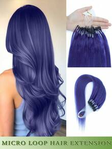 12-22 Inch Remy Human Hair I-Tip Extensions, Easy To Style, Cold Fusion No Shedding, Soft & Natural, Durable, Portable For Travel & Daily Styling - Multicolor - View 34